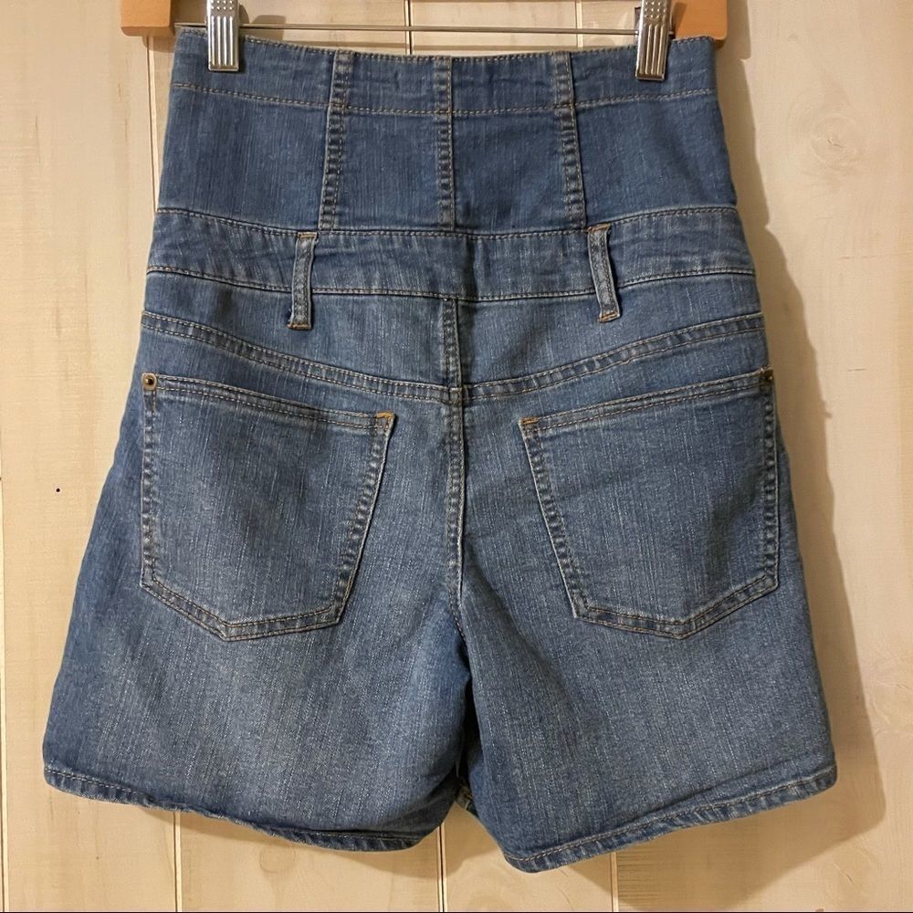 Forever 21 Super High Rise Denim Shorts - Picture 2 of 9
